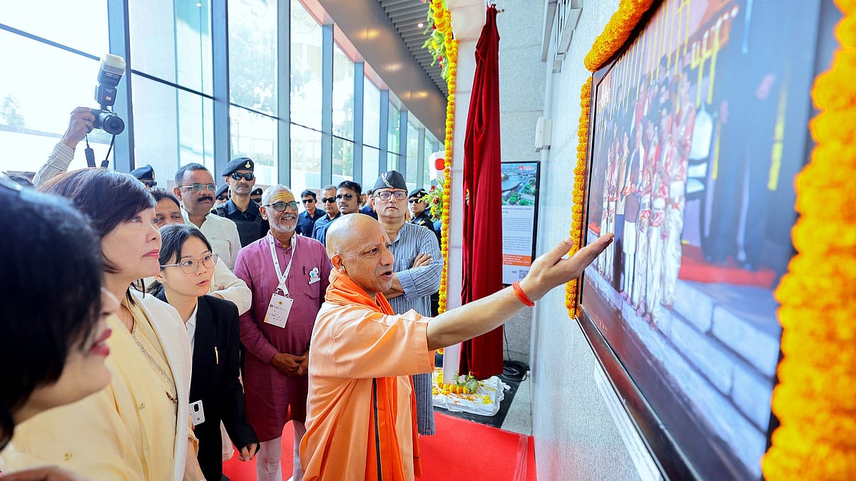 CM Yogi Adityanath Inaugurates Shinzo Abe Memorial Corridor In Varanasi, Calls It 'Living Classroom' Of India-Japan Friendship