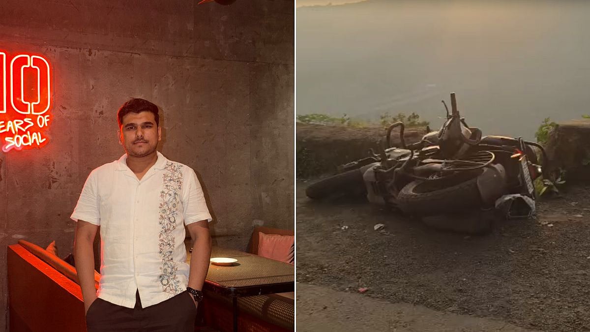 Mumbai: Motorcycle Found Near Gorge, Helmet Spotted At Bottom; Drone-Assisted Search Underway For Missing Cognizant Employee