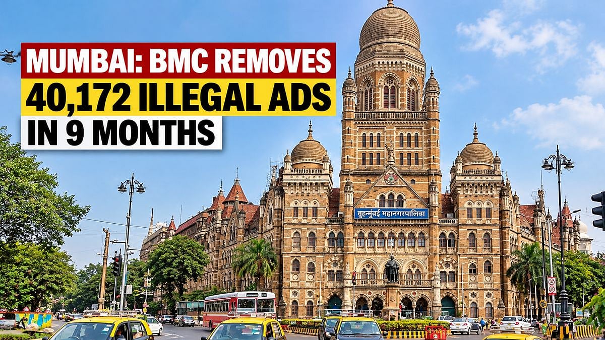 Mumbai: BMC Removes 40,172 Illegal Ads In 9 Months, Political And Religious Publicity Account For 83 Per Cent