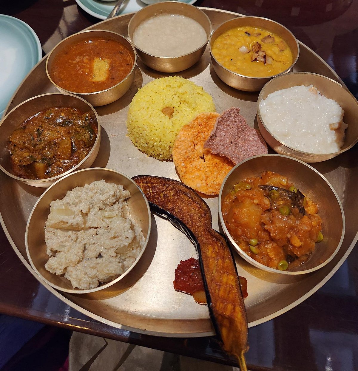 TATs Durga Puja thali