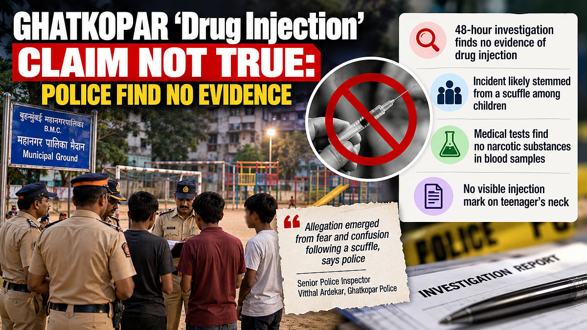 No Drug, No Injection Mark Found On 14-Year-Old Boy In Ghatkopar Ground Case; Police Probe Points To Misunderstanding