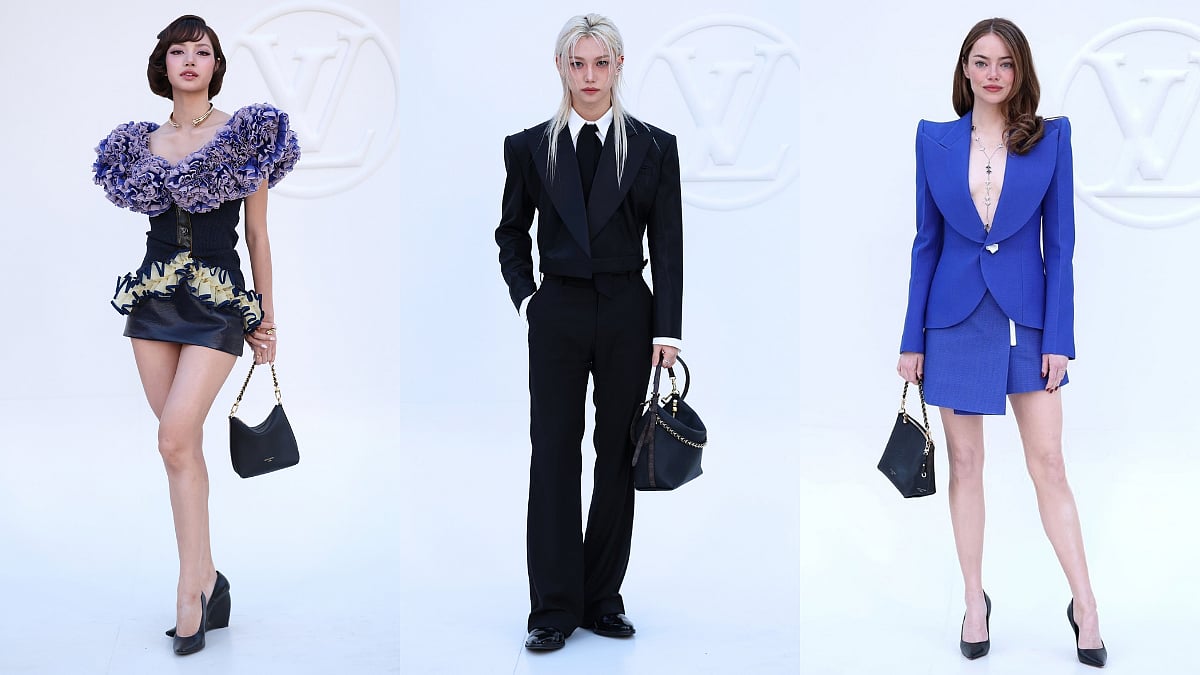 Louis Vuitton Closes Paris Fashion Week With A Bang: Lisa Debuts Bob-Hair, Emma Stone And Other A-Listers Join 