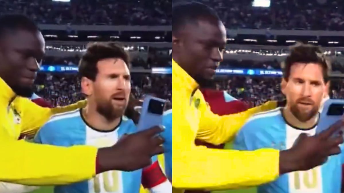 Lionel Messi Seemingly Annoyed As Benin Player Tries To Take Selfie With Argentina Legend After Emotional Farewell | Video 
