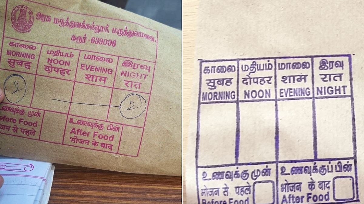 Tamil Nadu Language Row: Hindi On Medicine Covers Sparks Fresh Controversy As DMK & TVK Trade Charges Over Trilingual Instructions