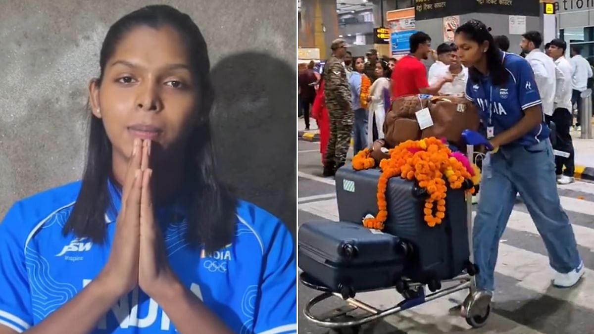 ‘8 Hazaar Ki Bheed Thi’: Sanju Devi Debunks Viral Videos Showing Her Leaving Airport Alone After Asian Games Gold Medal | VIDEO