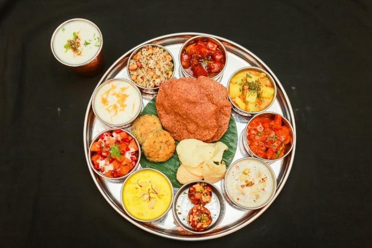 LaliT Mumbai, Navratri Thali