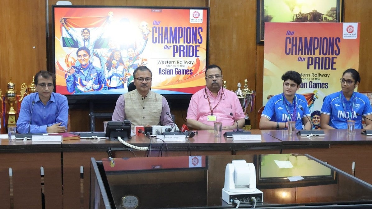 Western Railway Felicitates 6 Women Asian Games Medallists After Historic 4-Gold, 2-Silver Haul For India