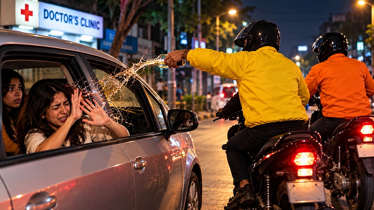 Indore Bikers Pose As Delivery Boys, Throw Flammable Substance On Woman For Rejecting Marriage Proposal