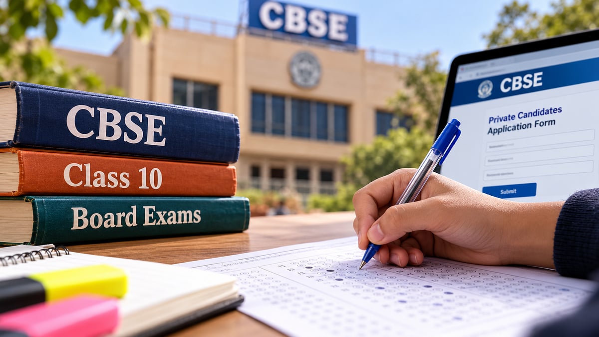 CBSE Class 10 Private Candidate Exam 2027: Applications Begin October 8; Check Eligibility, Fees, Dates & Documents
