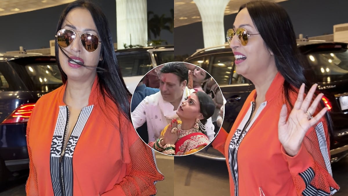 Kashmera Shah Takes Dig At Govinda's Alleged GF Komal Rani As She Heads For New Project: 'Kisi Boyfriend Ne Finance Nahi Kiya…' - VIDEO