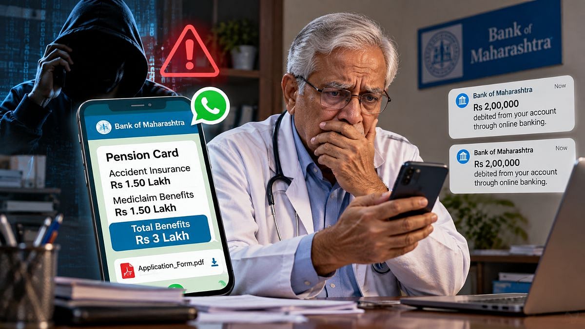Mumbai Cyber Fraud: Retired KEM Hospital Doctor Duped Of ₹4 Lakh In Fake Bank Of Maharashtra Pension Card Scam; Case Registered