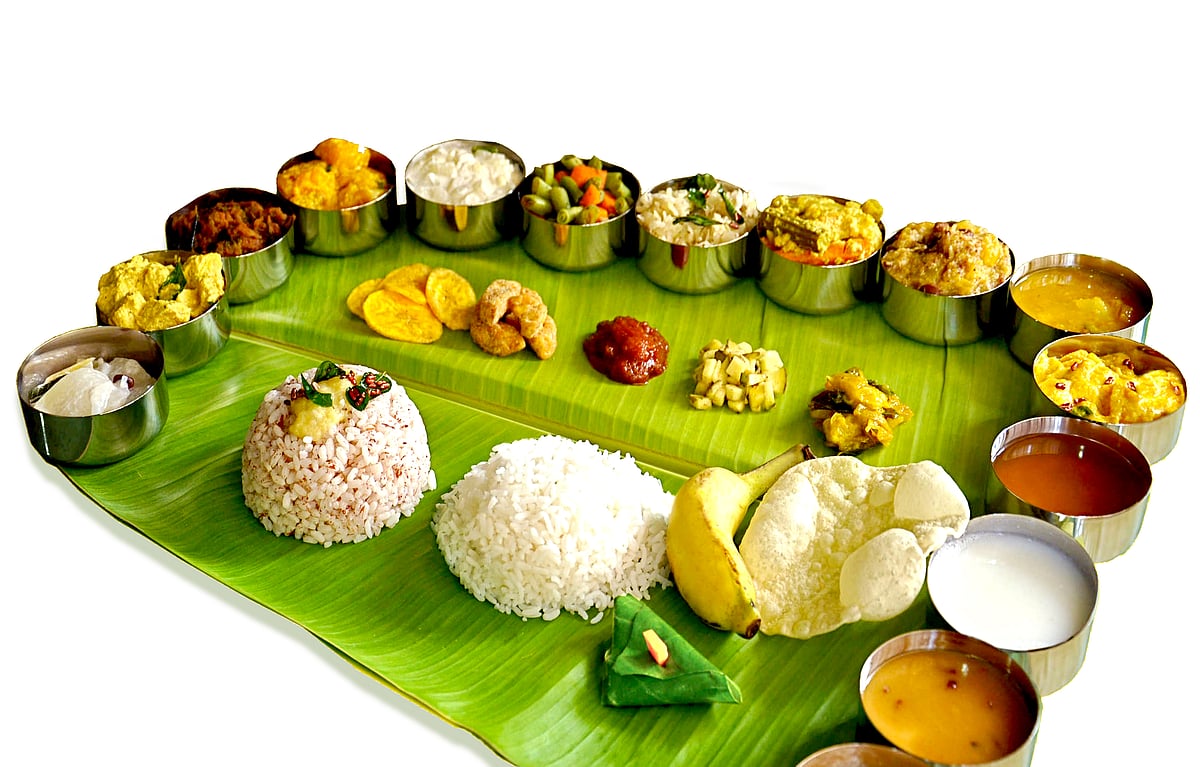 Onam Sadya - South of Vindhyas