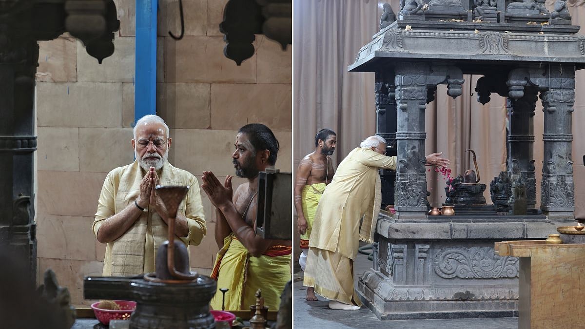 PM Narendra Modi Completes Historic 25 Years As Head Of Government, Marks Milestone With Prayers At Delhi’s Shri Vinayaka Mandir | Watch