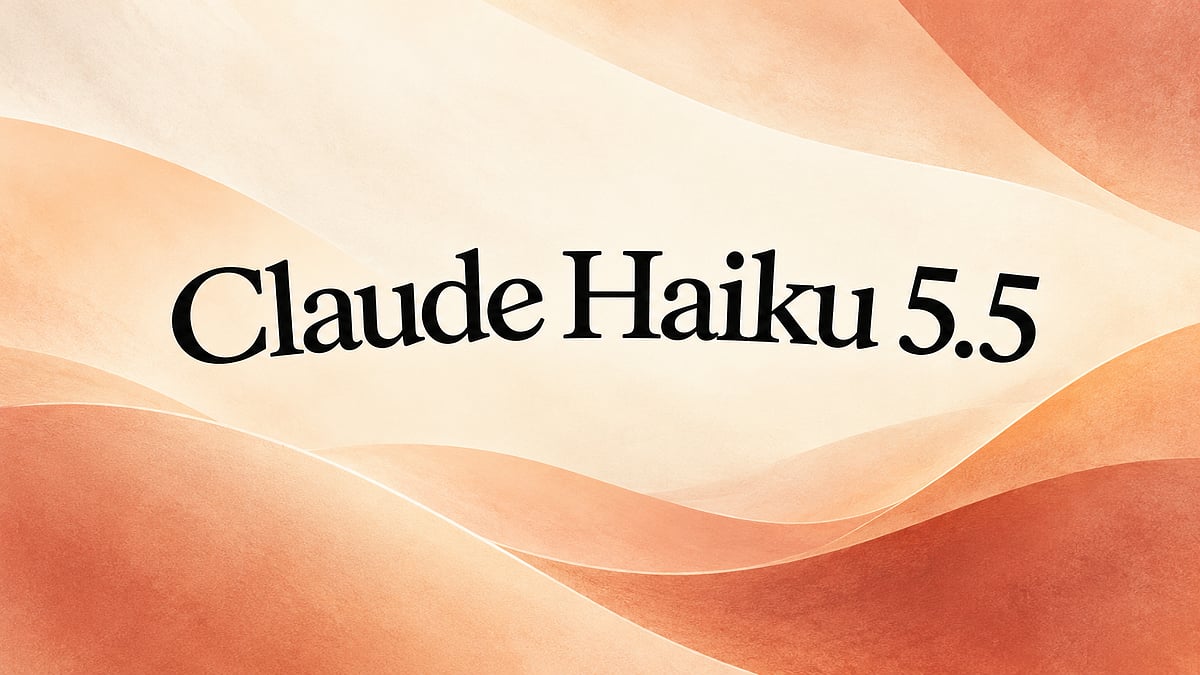 Anthropic Launches Claude Haiku 5.5, Cutting The Cost Of Its Smallest Model By Around 75%: All Details