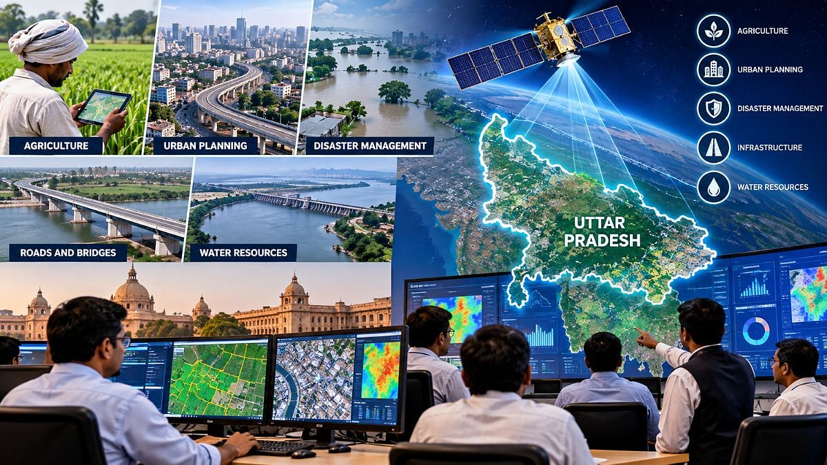 Uttar Pradesh To Use Space Technology For Farming, Urban Planning, Disaster Management Across 50+ Departments