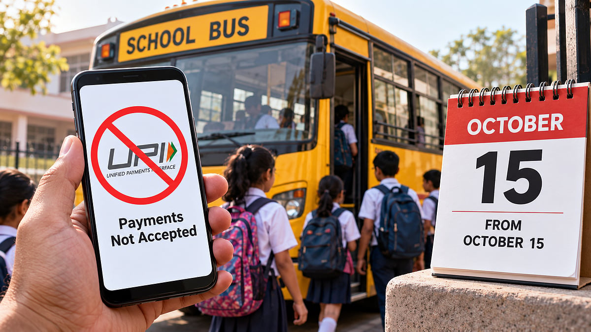 Mumbai School Bus Owners To Stop Accepting UPI Payments After October 15 Over Proposed Transaction Charges