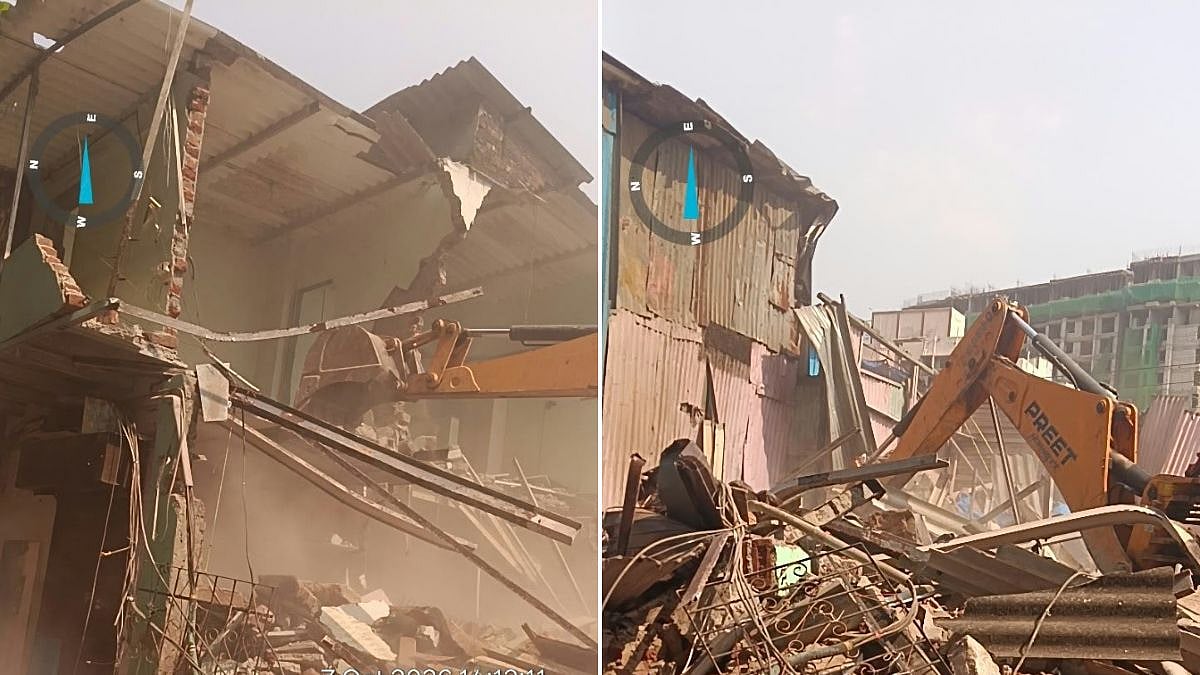 Civic authorities clear structures near Jhunjhunwala College as work advances on Ghatkopar’s long-delayed road connectivity project