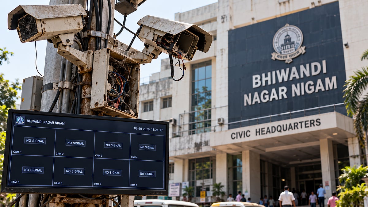 Bhiwandi Civic Headquarters' 'Third Eye' Goes Blind As CCTV Cameras Fail, Metal Detector Lies Defunct For Years
