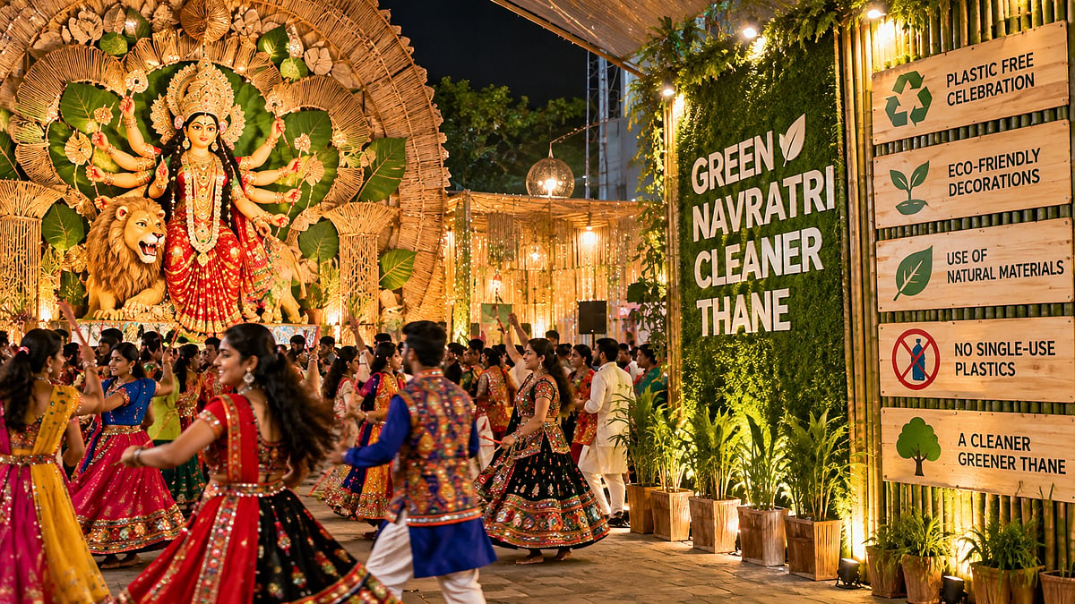 Thane Breaks 37-Year-Old Tradition, Embraces Eco-Friendly Navratri Celebrations