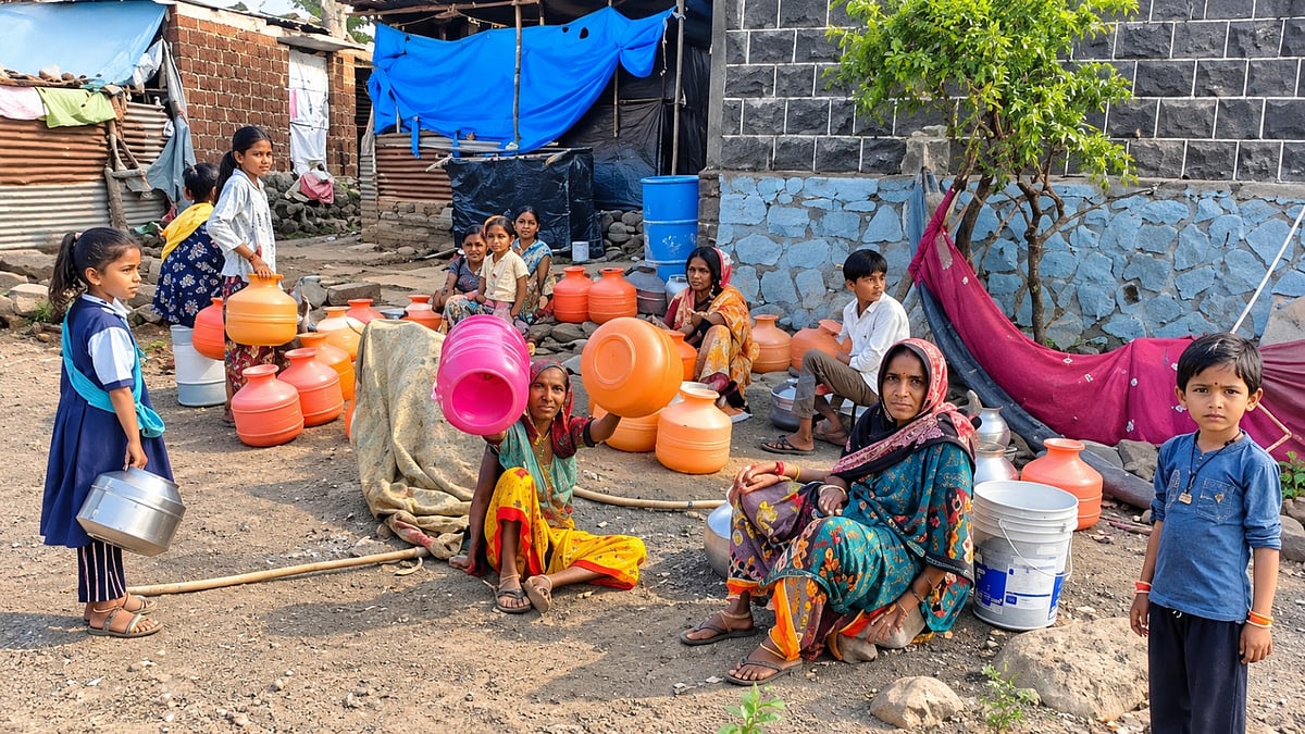 Latur Village Has Water, But Taps Remain Dry