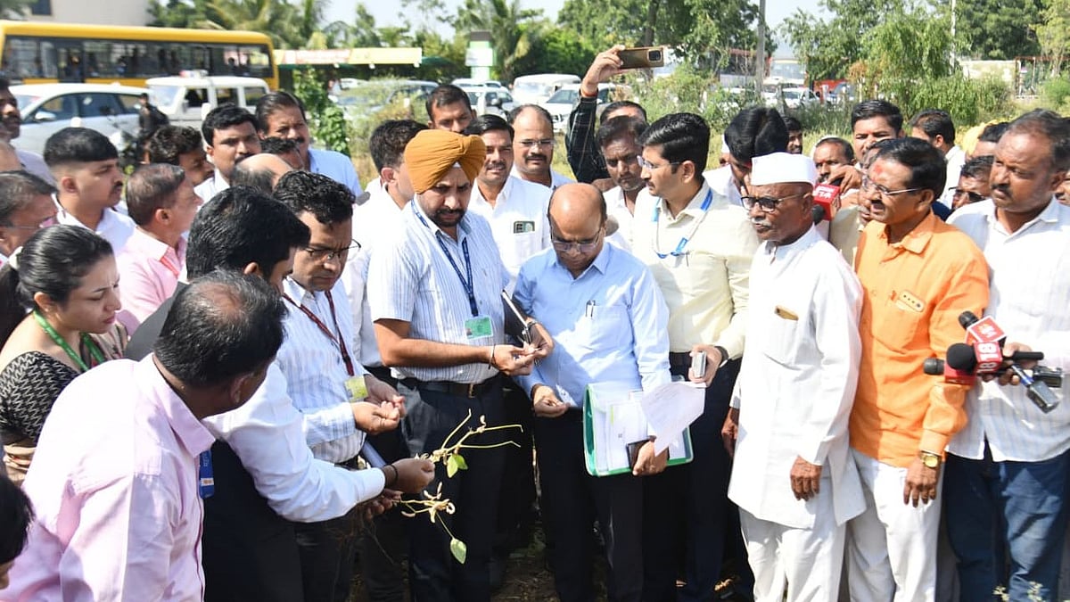 Chhatrapati Sambhajinagar: Central Team Reviews Drought Situation In Demni