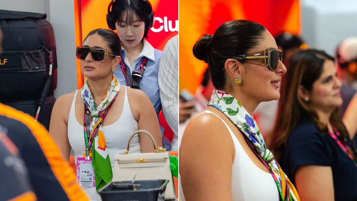 Kareena Kapoor Khan Turns Heads At Singapore GP In Chic White Outfit; Pictures Viral