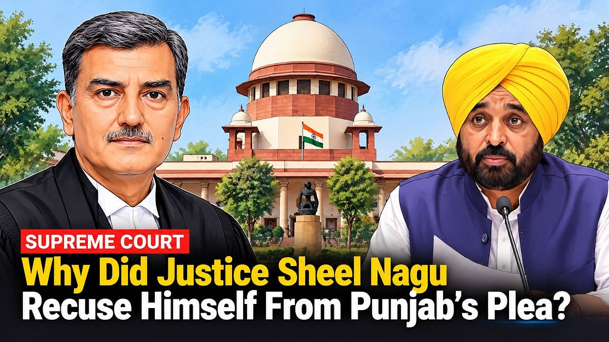 Why Did Supreme Court Justice Sheel Nagu Recuse Himself From Punjab Government’s Plea Against CBI Probe?