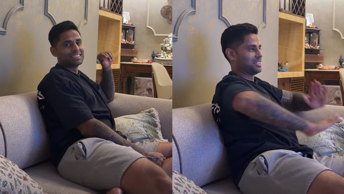 'Game Ghumayega Kaun?': Suryakumar Yadav's Viral Video Shows Him Planning Team India's Bowling Strategy From Home During IND vs WI 2nd T20