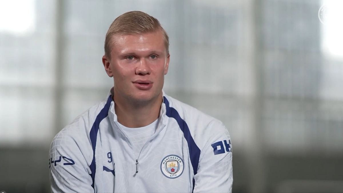 'Stick Together And Smile': Erling Haaland Urges Man City To Stay Positive Ahead Of Crucial Premier League Clash Against Liverpool At Anfield | Video