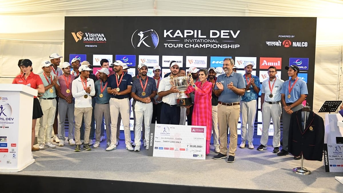 Shubhankar Sharma Wins By Six Strokes At Vishwa Samudra Presents Kapil Dev Invitational Tour Championship Powered By NALCO 