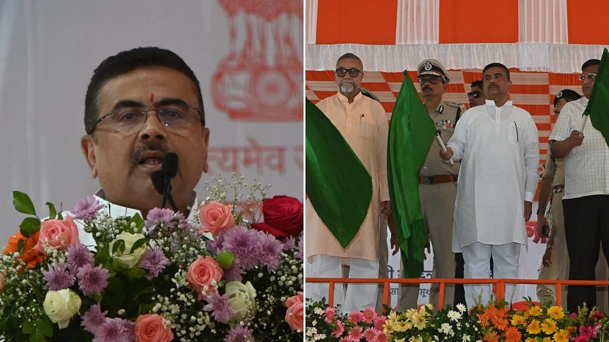 West Bengal: CM Suvendu Adhikari Launches ERSS-112 With 900 Police Vehicles, Announces 11,000 Constable Appointments | VIDEO