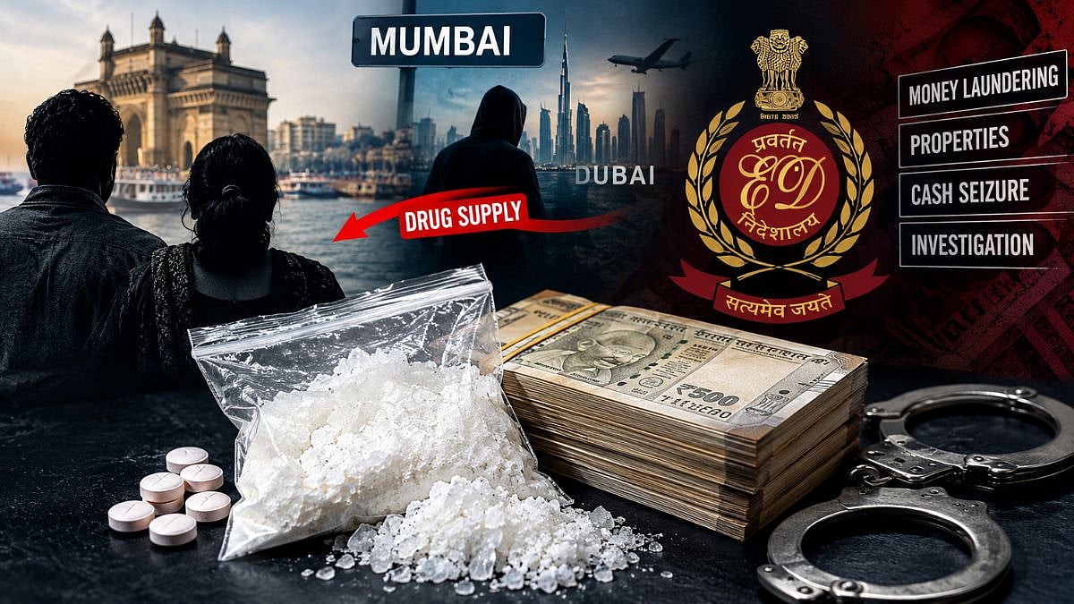 Mumbai Drug Trafficking Case: ED Files Complaint Against Dongri Couple Over Alleged 80 Kg Monthly Mephedrone Supply