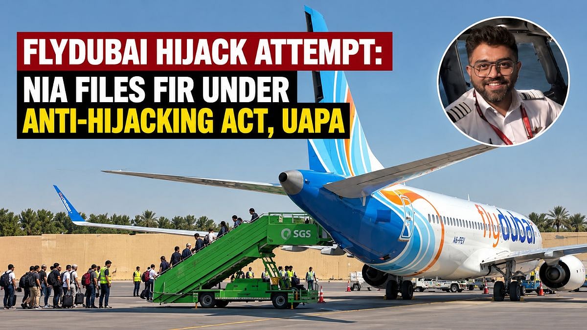 Flydubai Hijack Attempt: NIA Files FIR Under Anti-Hijacking Act, UAPA; Probes Terror Conspiracy