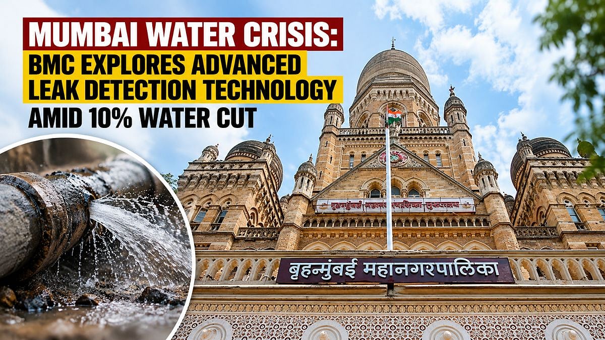 Mumbai Water Crisis: BMC Explores Advanced Leak Detection Technology Amid 10 Per Cent Cut