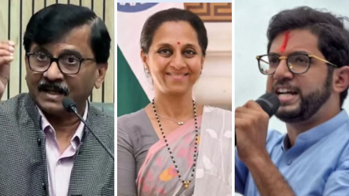 'Cowardly Act': Supriya Sule, Sanjay Raut, Aaditya Thackeray Slam Centre Over Anti-CEC Protest Crackdown