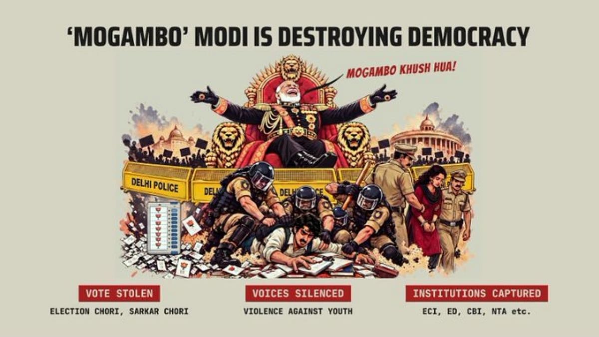 'Mogambo Modi Is Destroying Democracy': Rahul Gandhi Vows To Bring PM, Amit Shah, Mohan Bhagwat & Ajit Doval To Justice