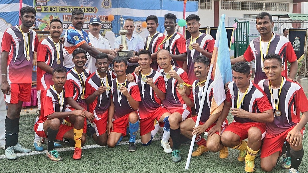 CRPF Agartala Hosts Inter-Sector Football Tournament 2026