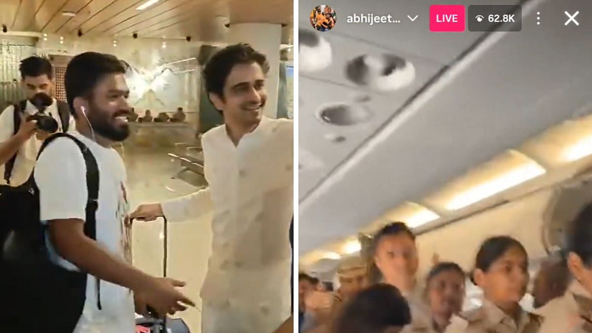 Abhijeet Dipke, Saurav Das & Ashutosh Ranka Detained On Flight At IGI Airport Ahead Of CJP Jantar Mantar Delhi Protest - VIDEO Shows Moments Of Detention