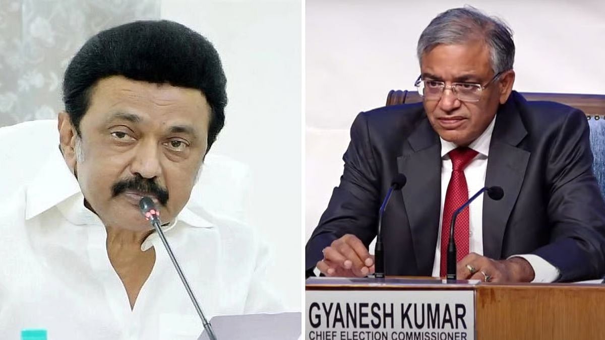 'Undeclared Emergency': MK Stalin Slams Police Crackdown On CEC Gyanesh Kumar Protesters, Demands Resignation