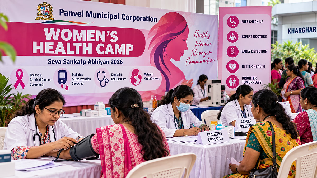 225 Women Attend Panvel Civic Body’s Free Kharghar Health Camp