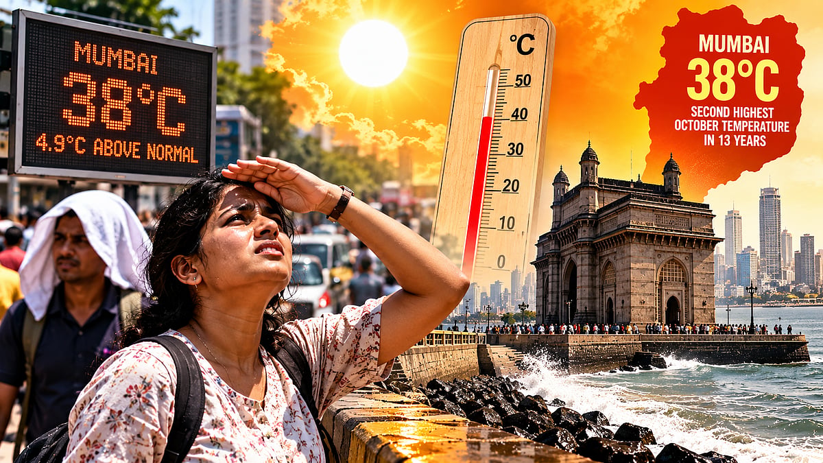 Mumbai Weather Update: City Records 38°C, Second-Highest October Temperature In 13 Years; IMD Predicts Relief From Tuesday
