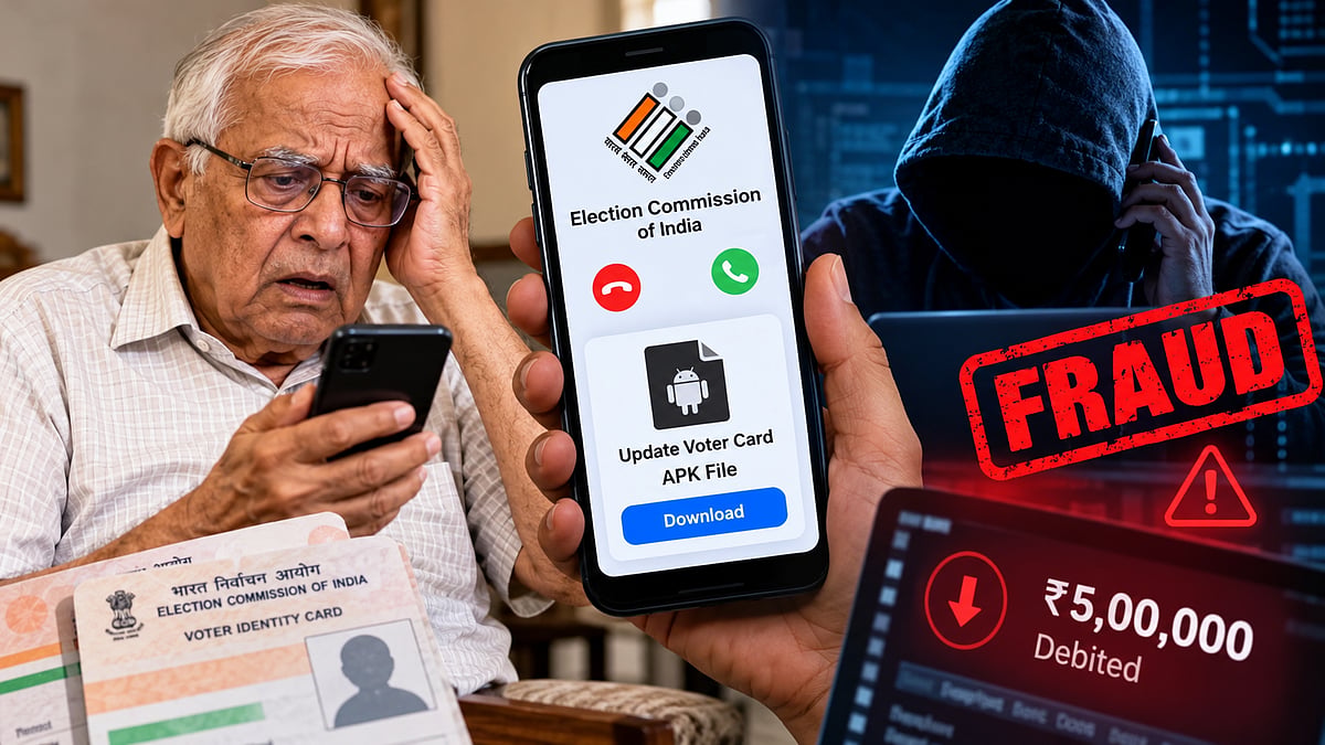 Pune Cyber Fraud: 80-Year-Old Man Loses ₹5 Lakh After Fake Election Commission Official Tricks Him Into Downloading APK File