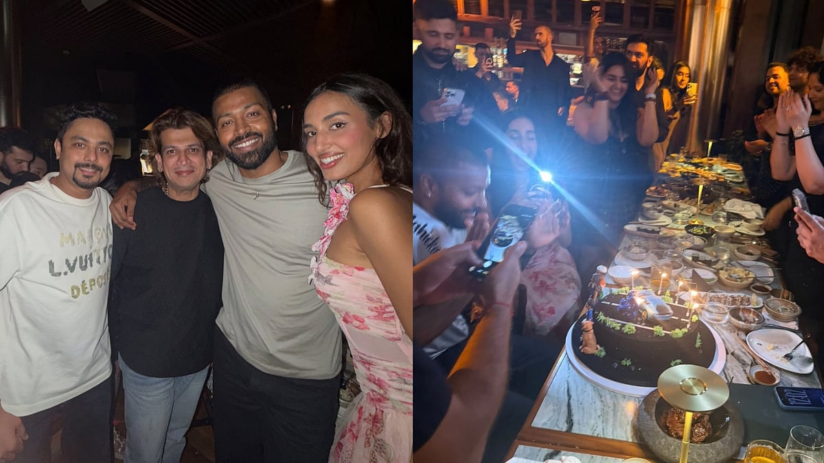 Hardik Pandya Turns 33: Inside Photos From Star Cricketer's Birthday Celebration With GF Mahieka Sharma Surface On Social Media