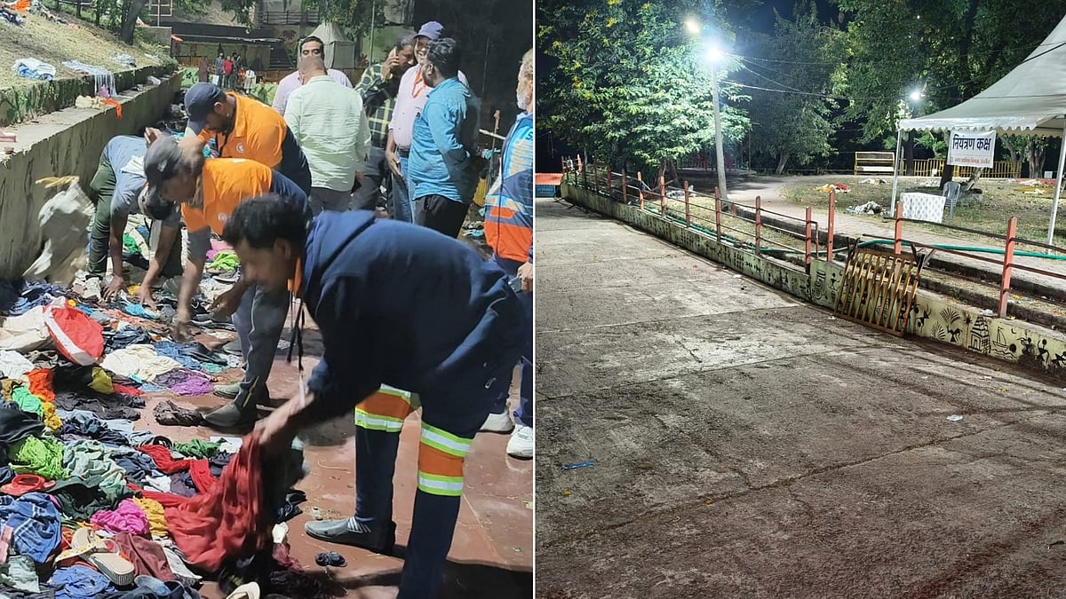 Ujjain's Triveni Ghat Cleaned Overnight After Shanischari Amavasya, Over 90 Sanitation Workers Deployed