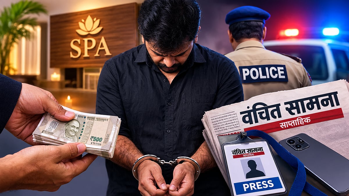 Pimpri-Chinchwad: Journalist Held For Extorting ₹10,000 From Rahatani Spa Owner