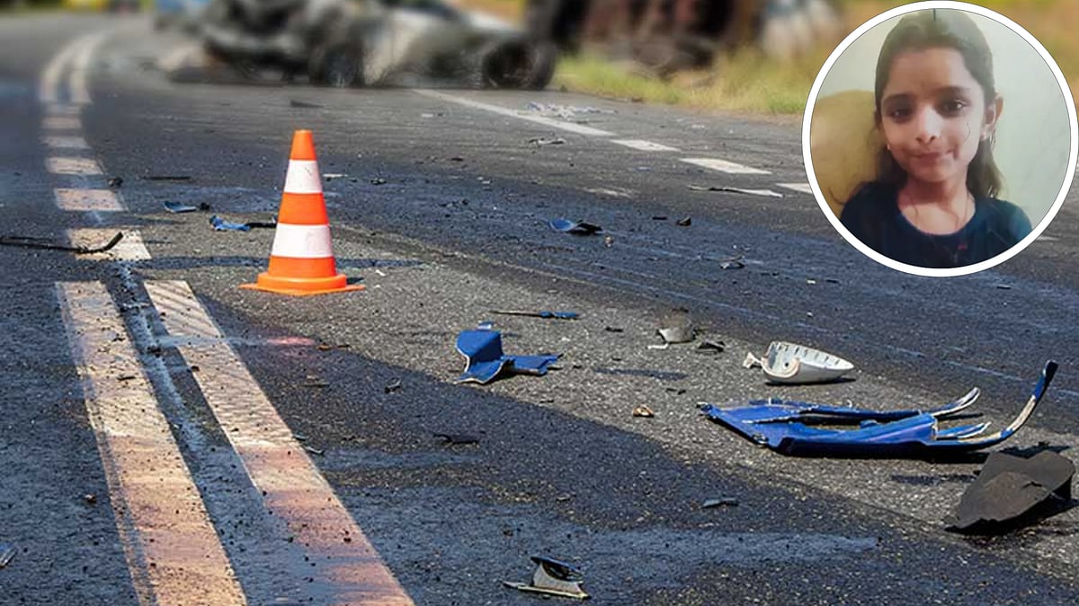 Class 4 Girl Dies In Road Accident While Travelling With Parents To Khatu Shyam Temple; Couple Injured In Bhopal