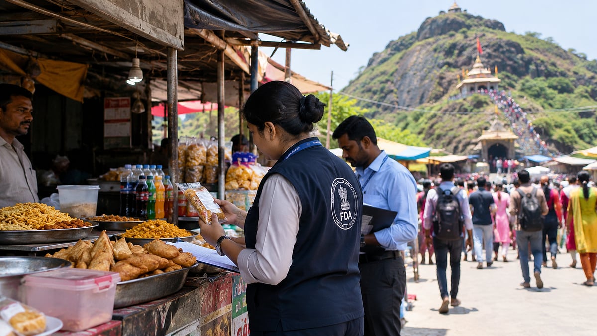 Nashik: FDA Warns Of Action Against Food Safety Violations At Saptashrungi Gad