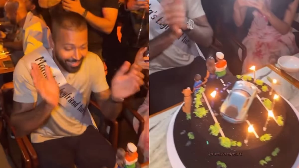 Inside Hardik Pandya's 33rd Birthday Cake: GF Mahieka Sharma With Son Agastya Miniatures, Luxurious Car And His Dog