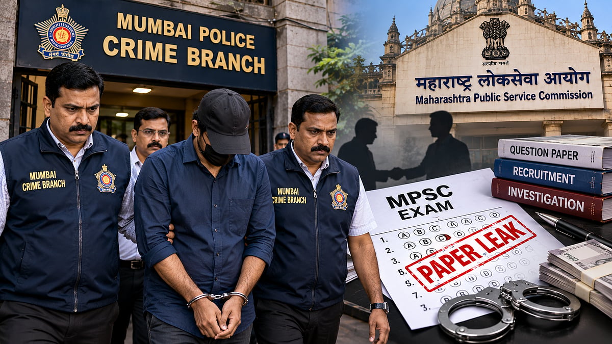 Crime Branch Arrests 12th Accused In MPSC Drug Inspector Paper Leak Case; Mayur Thakre Remanded To Police Custody Till October 17