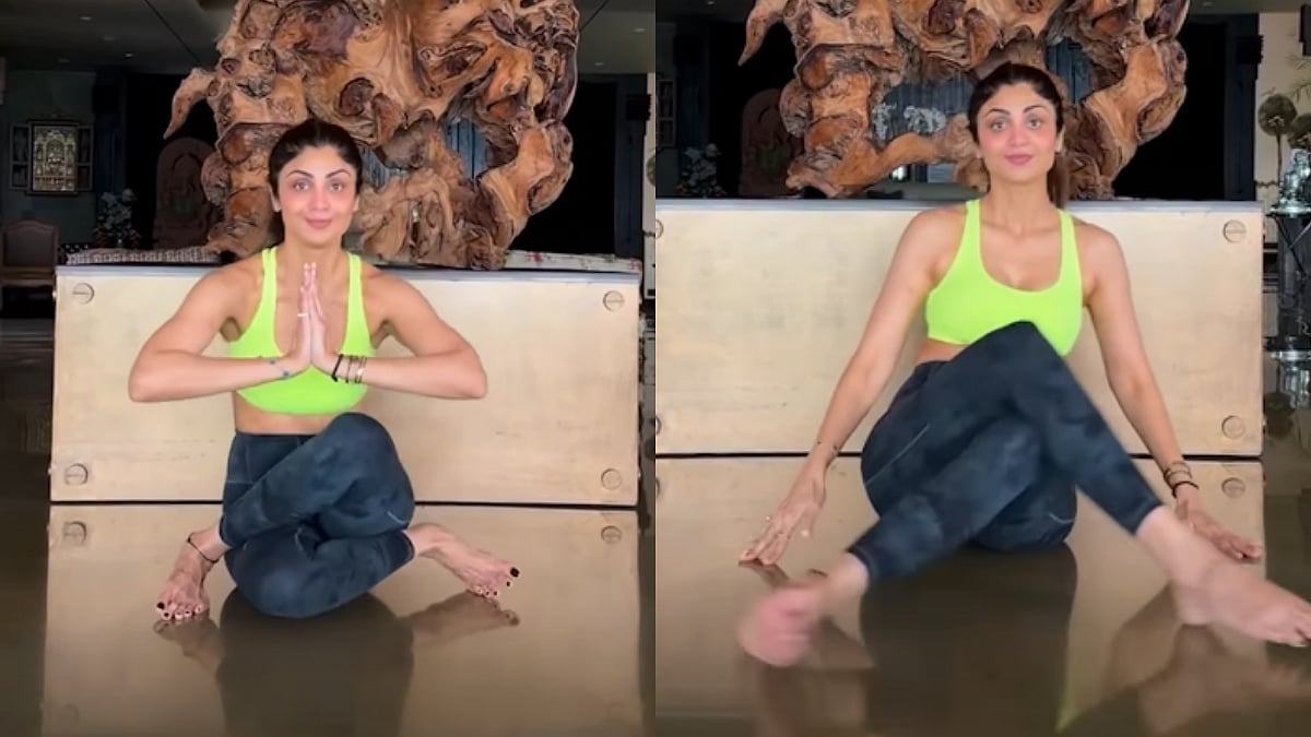 Can You Get Up From The Floor Without Using Your Hands? Shilpa Shetty Shares Fitness Lesson